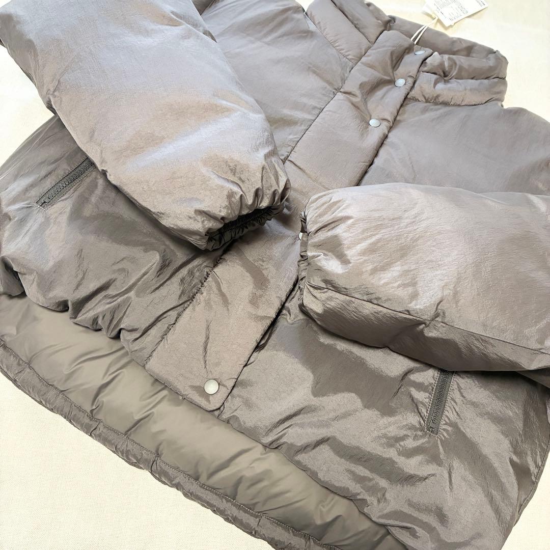 【25AW✨未使用タグ付】MUJI Labo ダウンショートジャケット L モカ