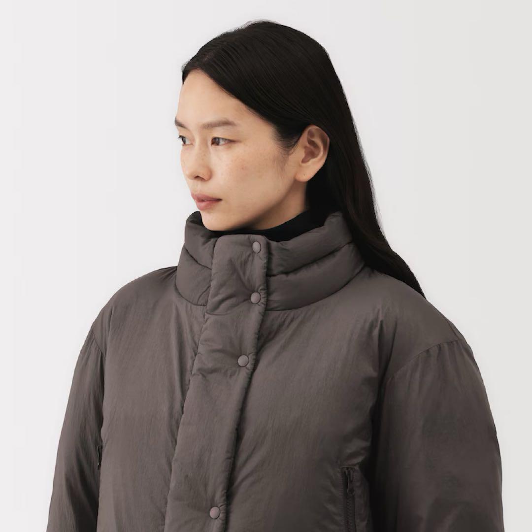 【25AW✨未使用タグ付】MUJI Labo ダウンショートジャケット L モカ