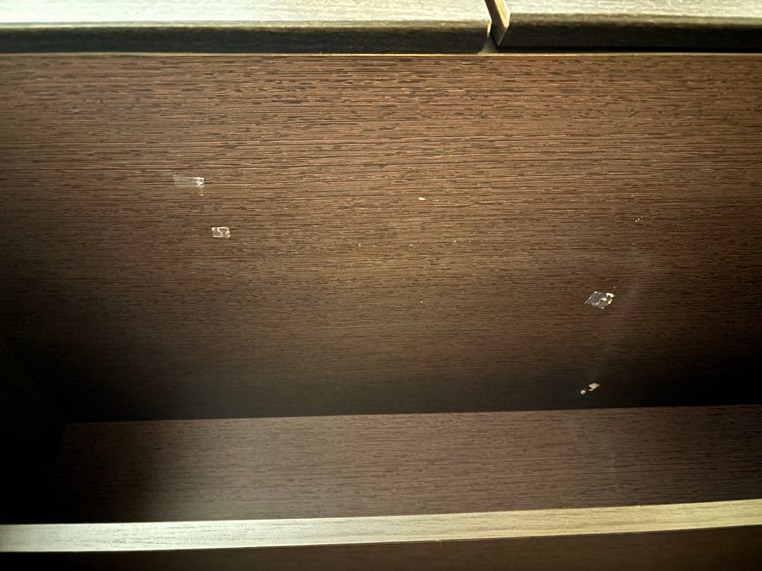 ニトリ　壁面ユニットデスク(ウォーレン 80 DBR)