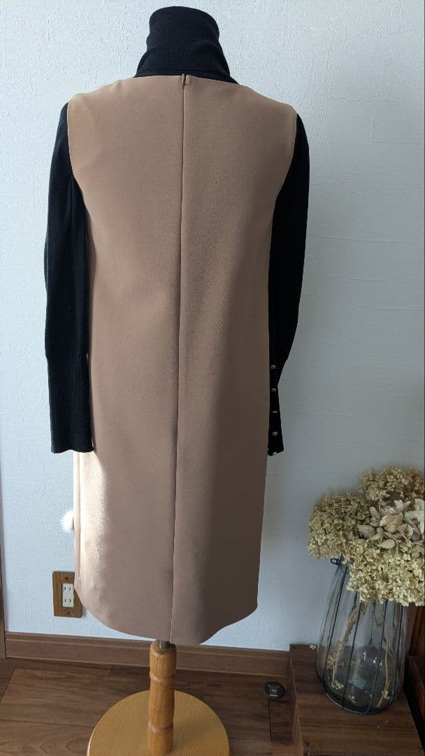 ＊新品＊グレースコンチネンタルミンクファーポンポンワンピース＊36