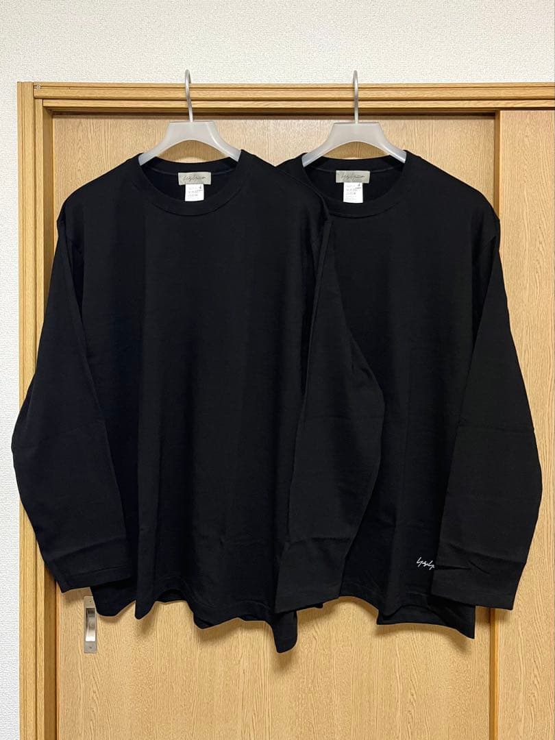 yohji yamamoto ロゴ入り ロング Tシャツ 1枚