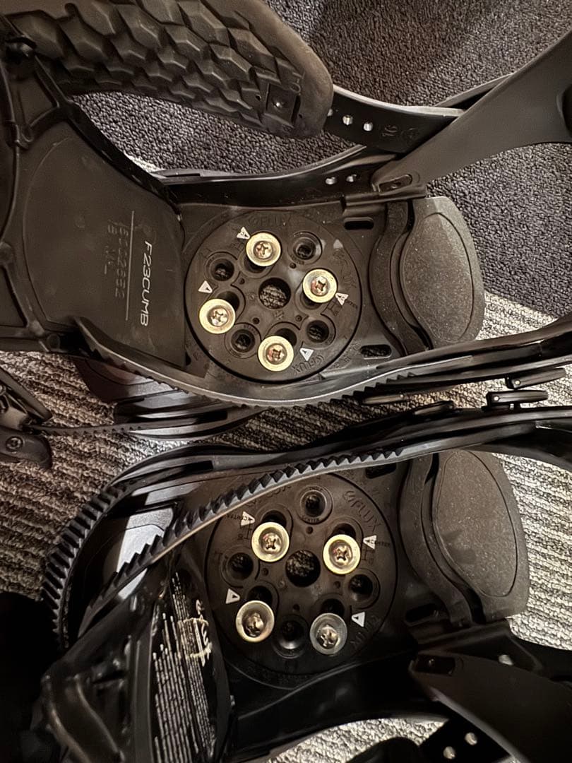 FLUX F23CVMB ビンディング M ブラック　スノーボード