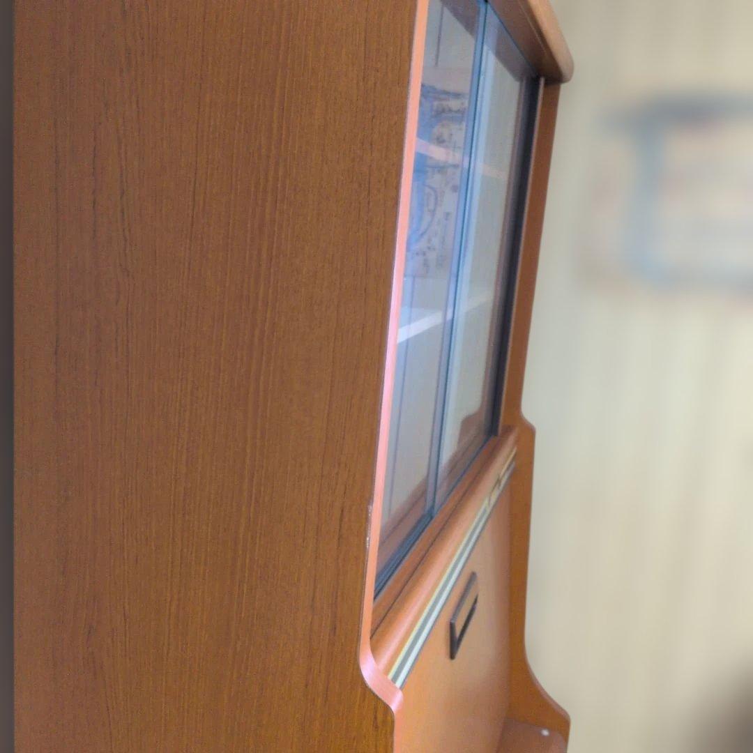 ①　木製デスクチェアセット　机　椅子　折りたたみ　バタフライ　スタディデスク