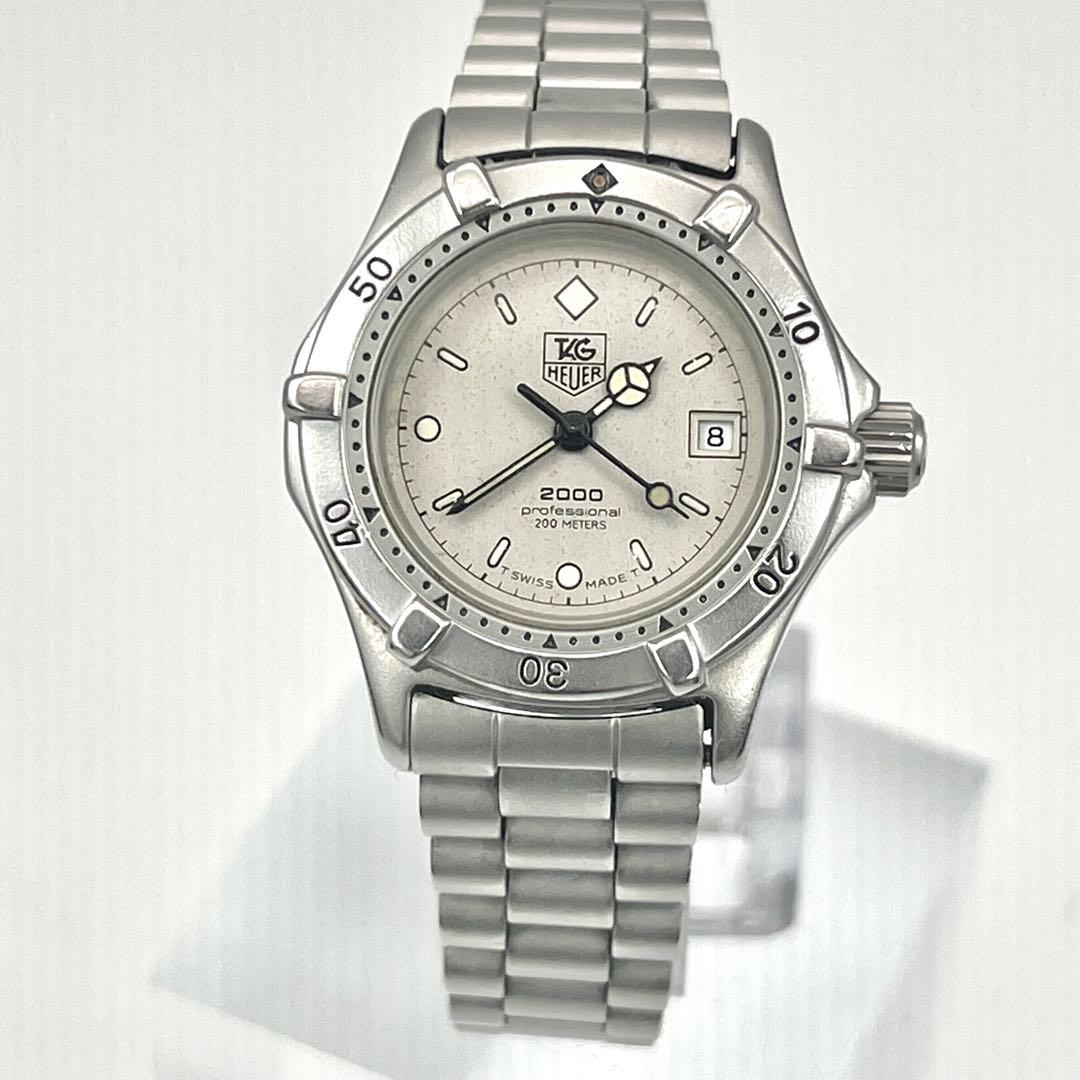 美品✨　タグホイヤー　プロフェッショナル　962.208 グレー文字盤　腕時計