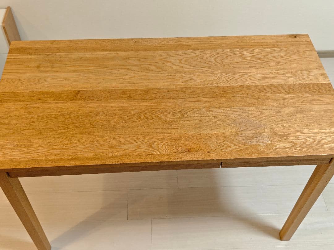 ナチュラルウッドオークテーブル