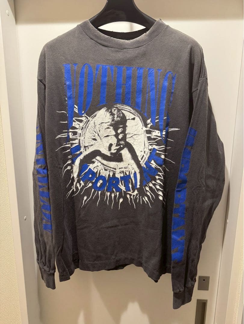 SAINT Mxxxxxx セントマイケル　河村康輔 黒 ロンT トップス