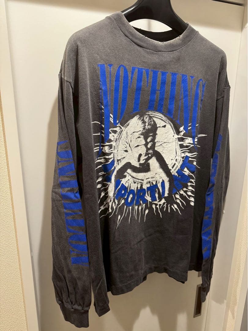 SAINT Mxxxxxx セントマイケル　河村康輔 黒 ロンT トップス