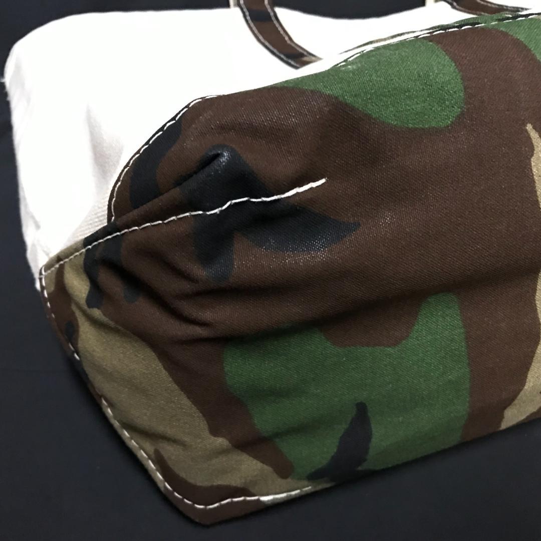 L.L.Bean BOAT AND TOTE BAG L グリーンカモ 迷彩