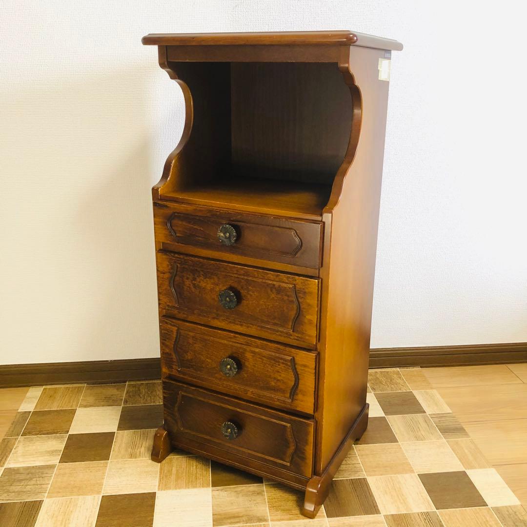 カリモク家具 karimoku コロニアル 電話台/FAX台/チェスト