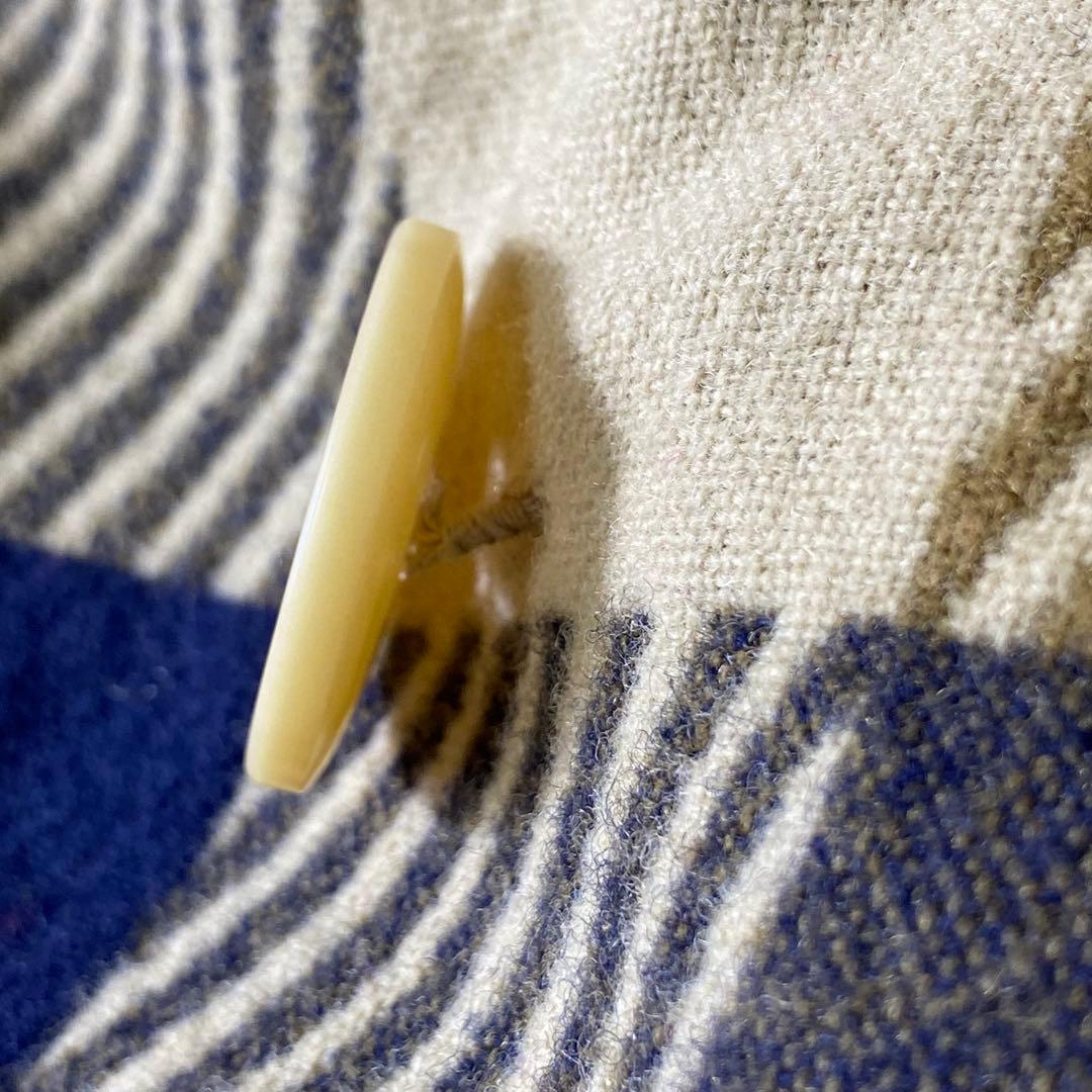 Aquascutum アクアスキュータム ウール トレンチコート チェック 7F