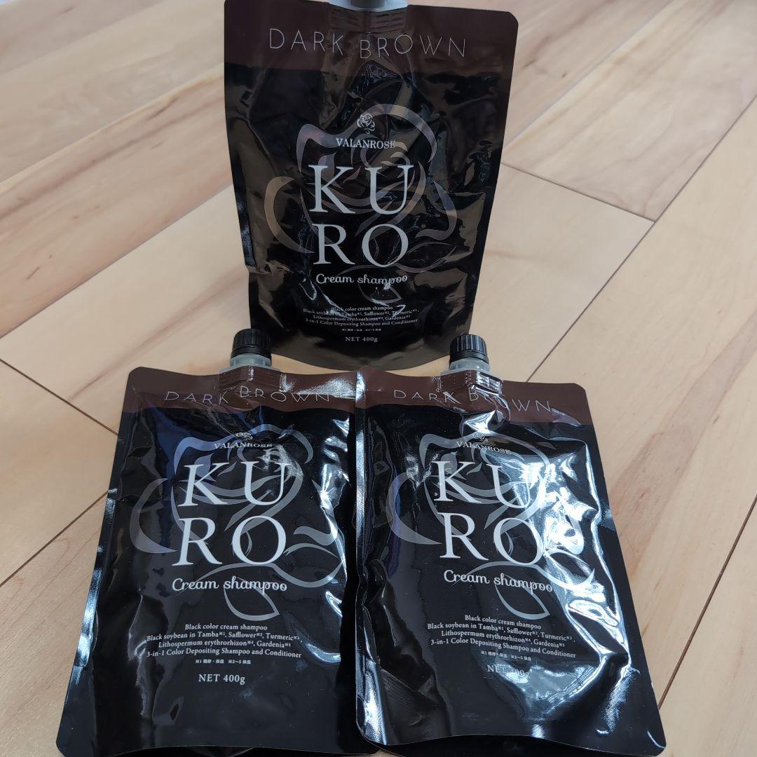 VRクロクリームシャンプー　ダークブラウン（ヘアカラークリームシャンプー）