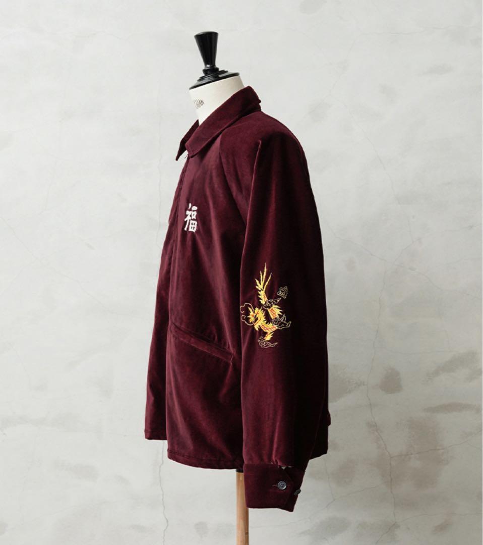 【新品未使用】WAIPER×TOWNCRAFT ベトジャン別珍(ワイン)