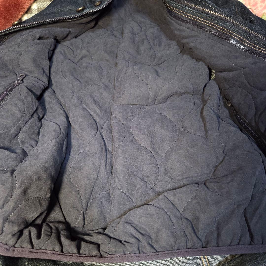 未使用品 gym master 3way デニムマウンテンパーカー L