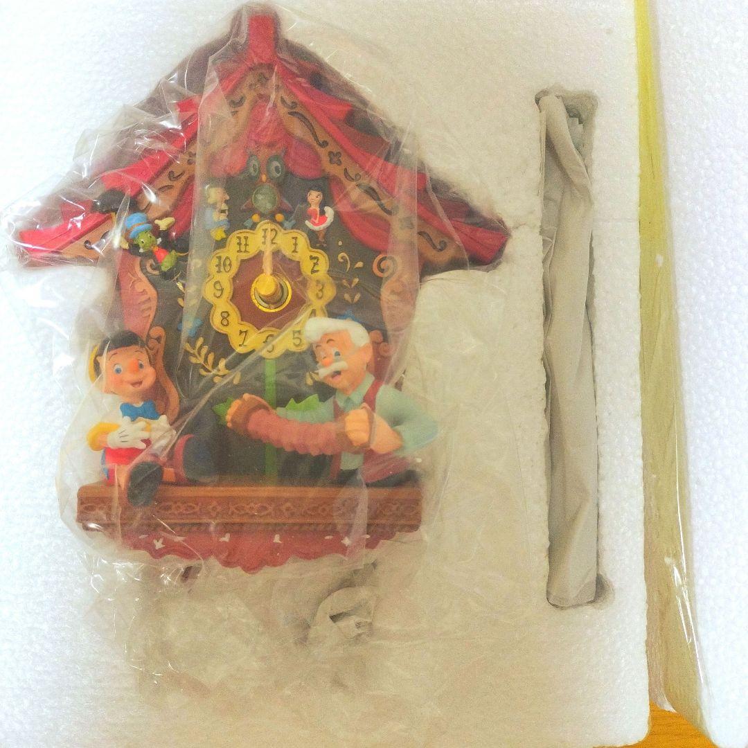 ディズニー　ピノキオ　80周年アニバーサリーグッズ　掛け時計