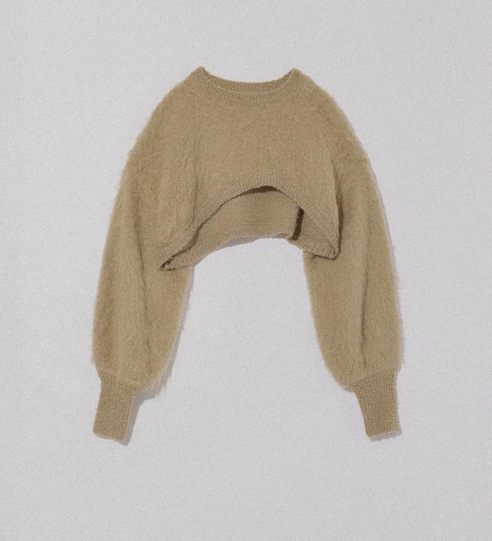 【Eaphi】FLUFFY WAVE KNIT