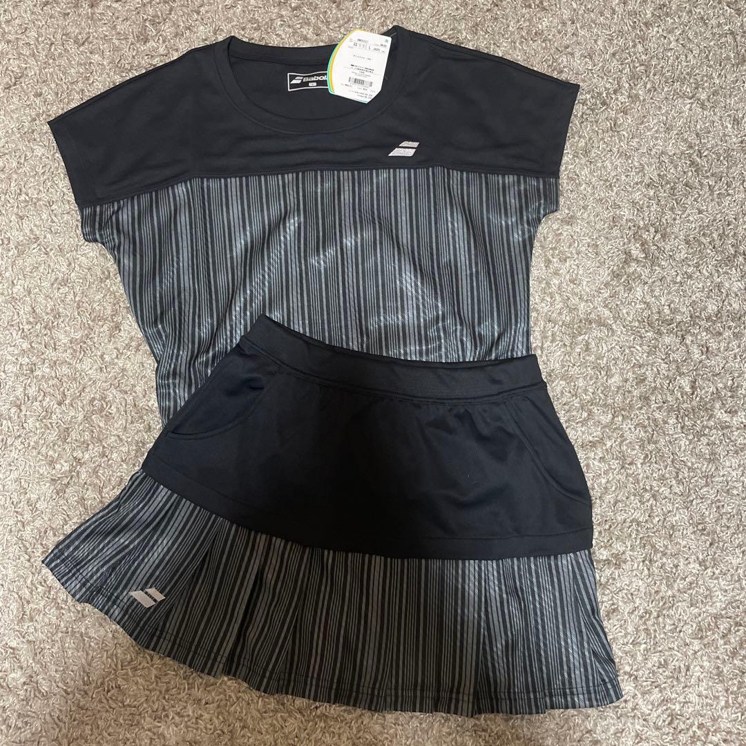 本日お値下げ☆新品☆ バボラ　セットアップLサイズ Tシャツ　スコート