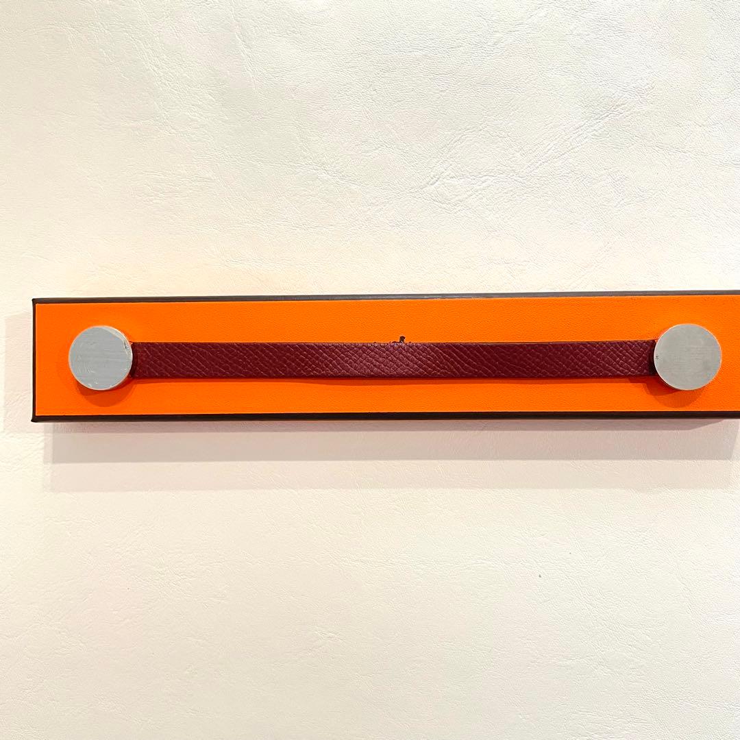 極美品　エルメス　グローブホルダー　セリエ　ブラウン　手袋　小物　レザー　革