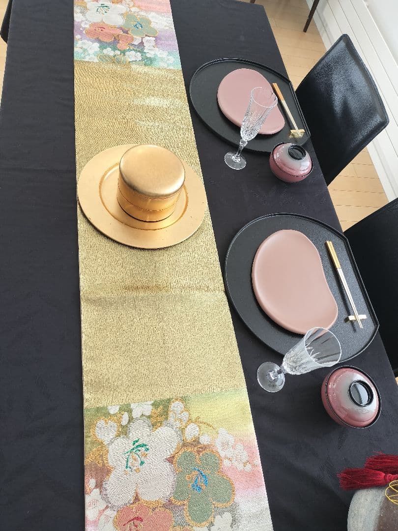 A962★逸品‼️春♡‼️ひな祭り‼️テーブルランナー2m16cm