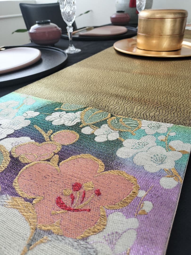 A962★逸品‼️春♡‼️ひな祭り‼️テーブルランナー2m16cm