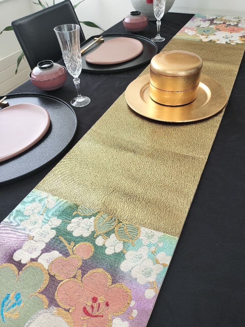 A962★逸品‼️春♡‼️ひな祭り‼️テーブルランナー2m16cm