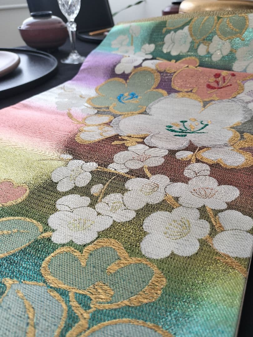 A962★逸品‼️春♡‼️ひな祭り‼️テーブルランナー2m16cm