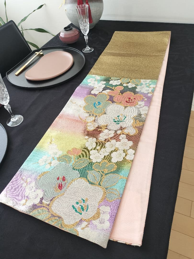 A962★逸品‼️春♡‼️ひな祭り‼️テーブルランナー2m16cm