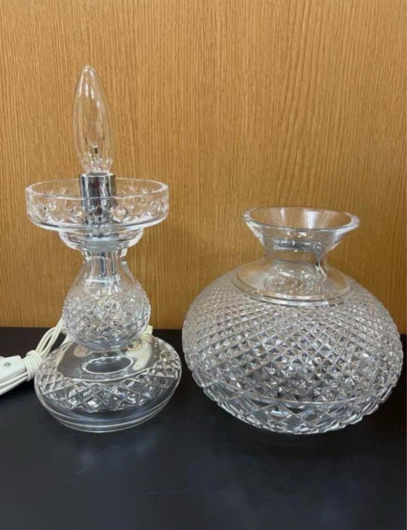 【超希少】ウォーターフォード クリスタル スタンドランプ 