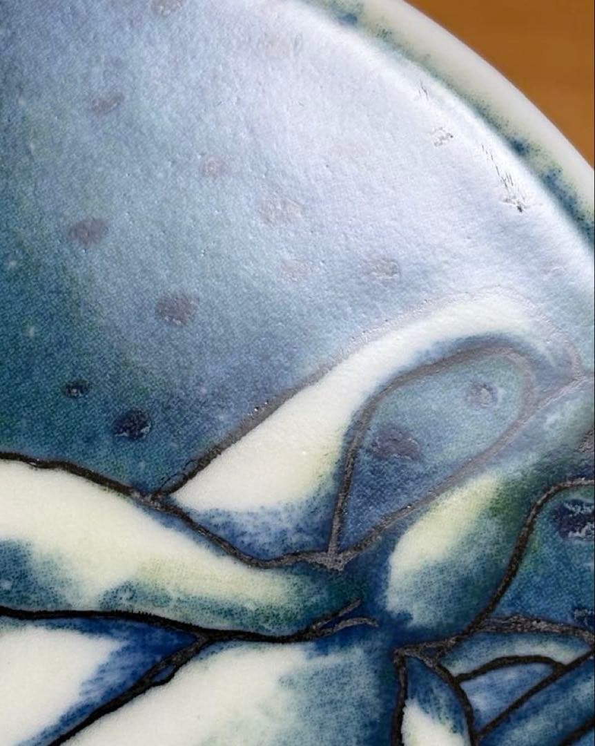 ARABIA ヘルヤ \"Aikaan valkovuokkojen\" 陶板画