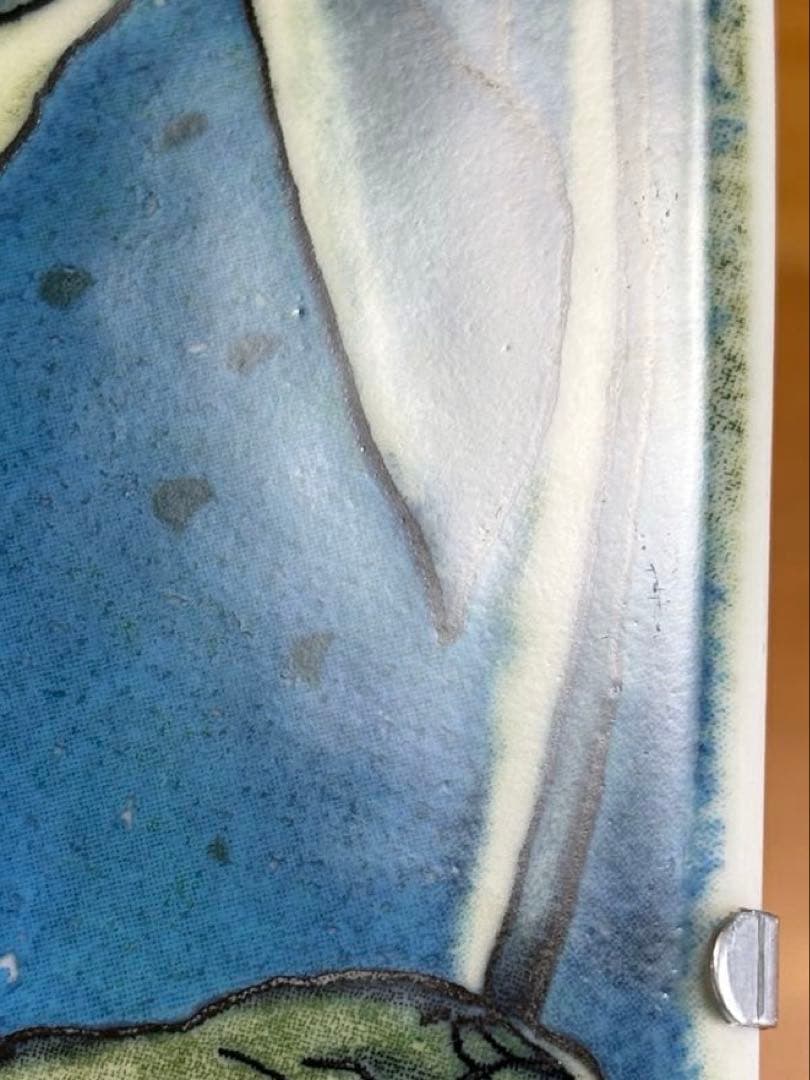 ARABIA ヘルヤ \"Aikaan valkovuokkojen\" 陶板画