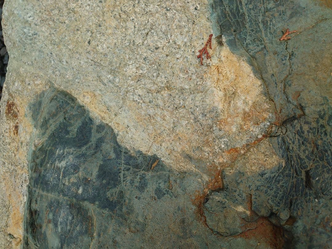 京都産 青石 350kg 庭石 天然石 自然石 鑑賞石