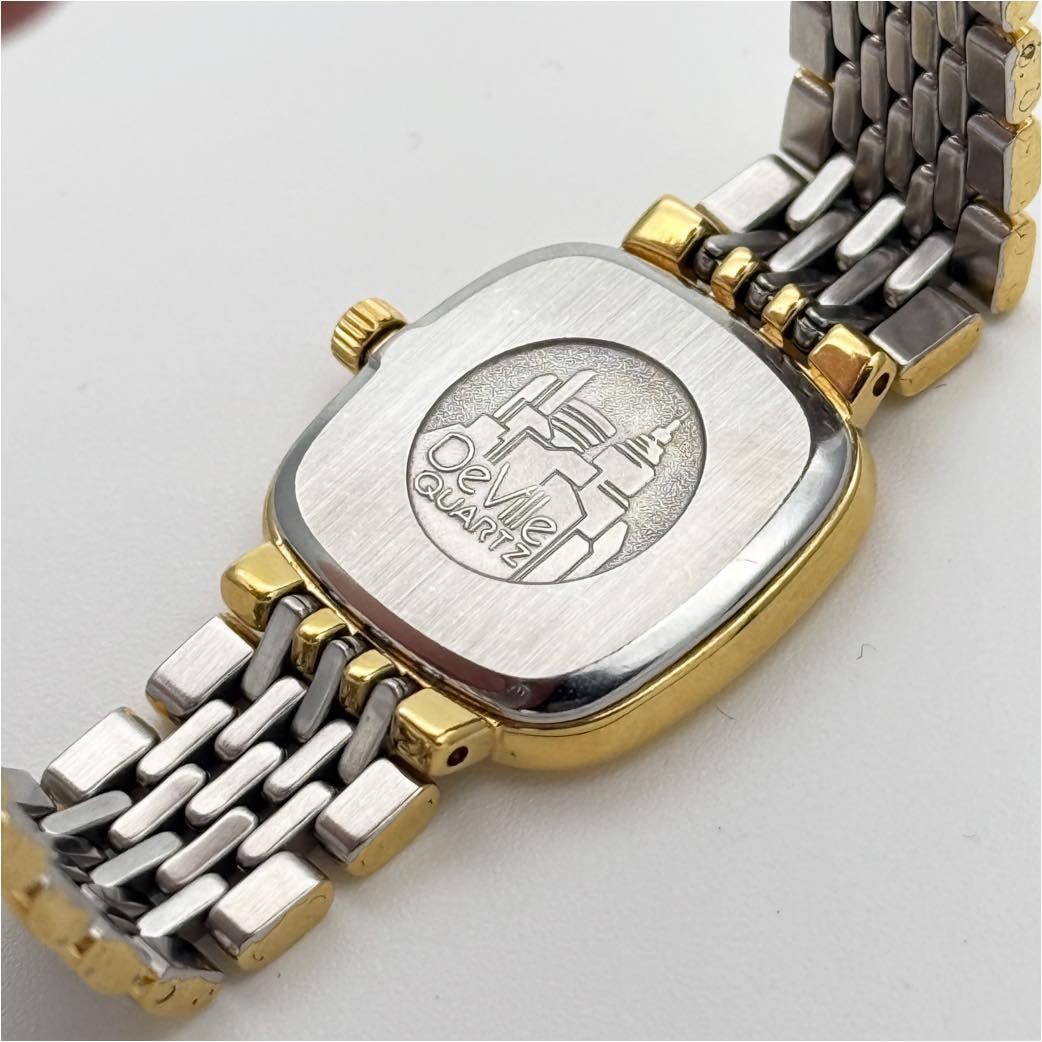 OMEGA De Ville SS GP QZ シャンパン文字盤 稼働 コンビ