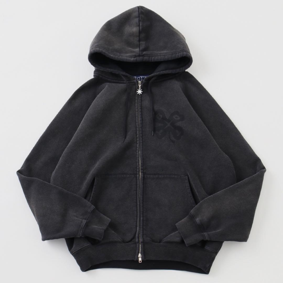 トップス BoTT Washed Lucky Logo Zip Hoodie