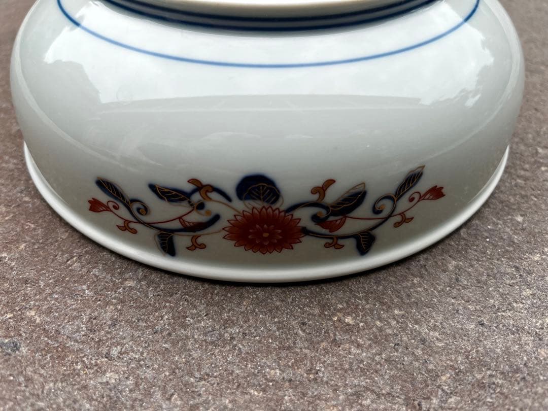 有田焼　其泉窯　賞美堂　古伊万里見込地紋　深鉢　盛鉢　盛皿　飾り皿　金彩　金縁