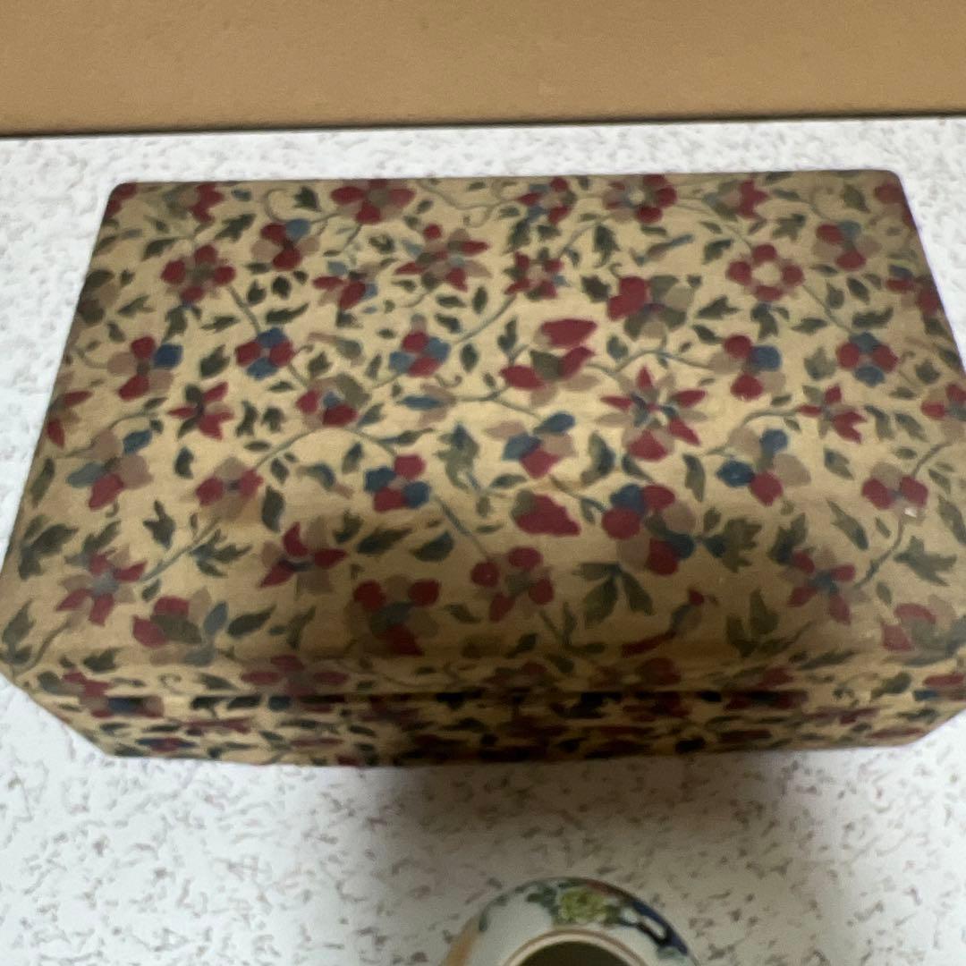 古九谷　九谷焼　花鳥図　金彩　孔雀　煎茶揃え　時代物