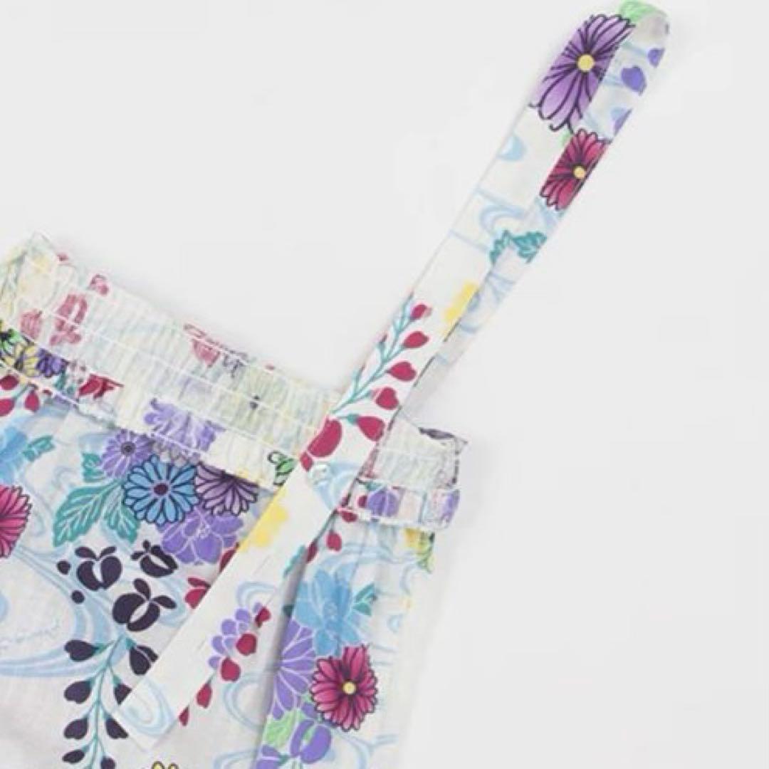 アナスイミニ　レトロ花柄浴衣　150