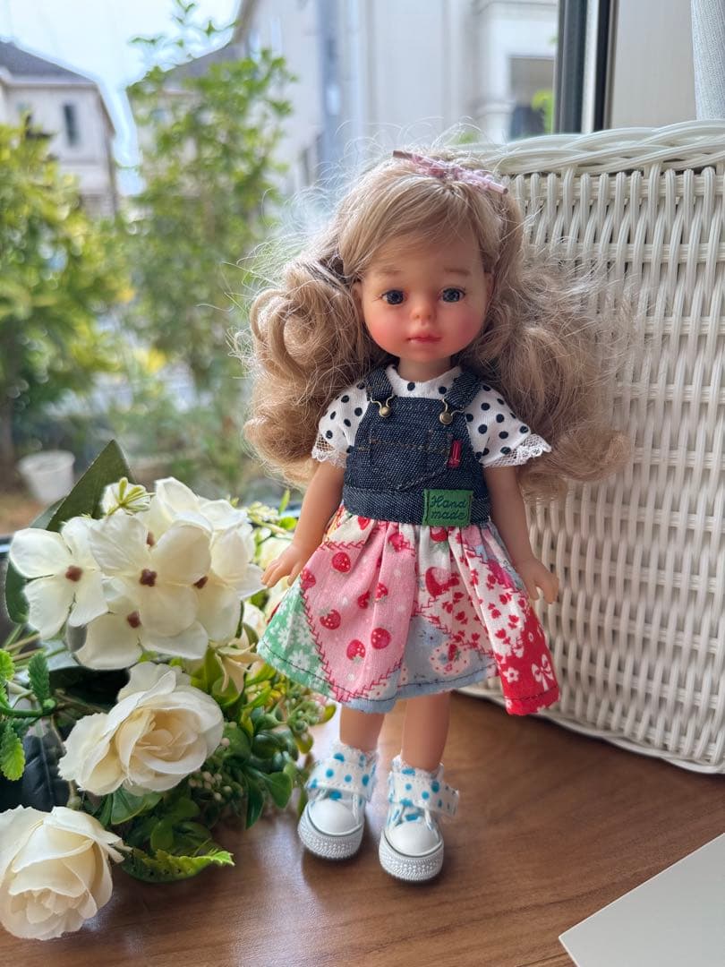 パオラドール ジャンバースカート、Tシャツ2点セット