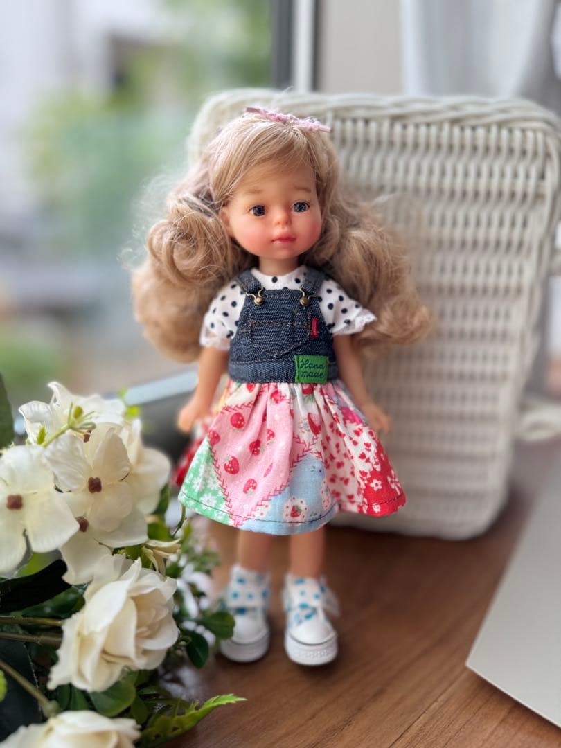 パオラドール ジャンバースカート、Tシャツ2点セット