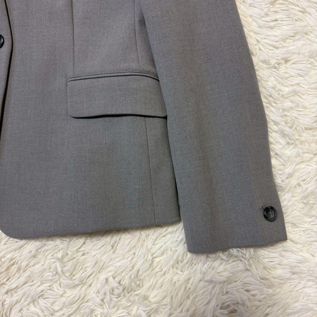 ✨未使用級✨プラステ パンツスーツ セットアップ ノーカラー ウォッシャブル