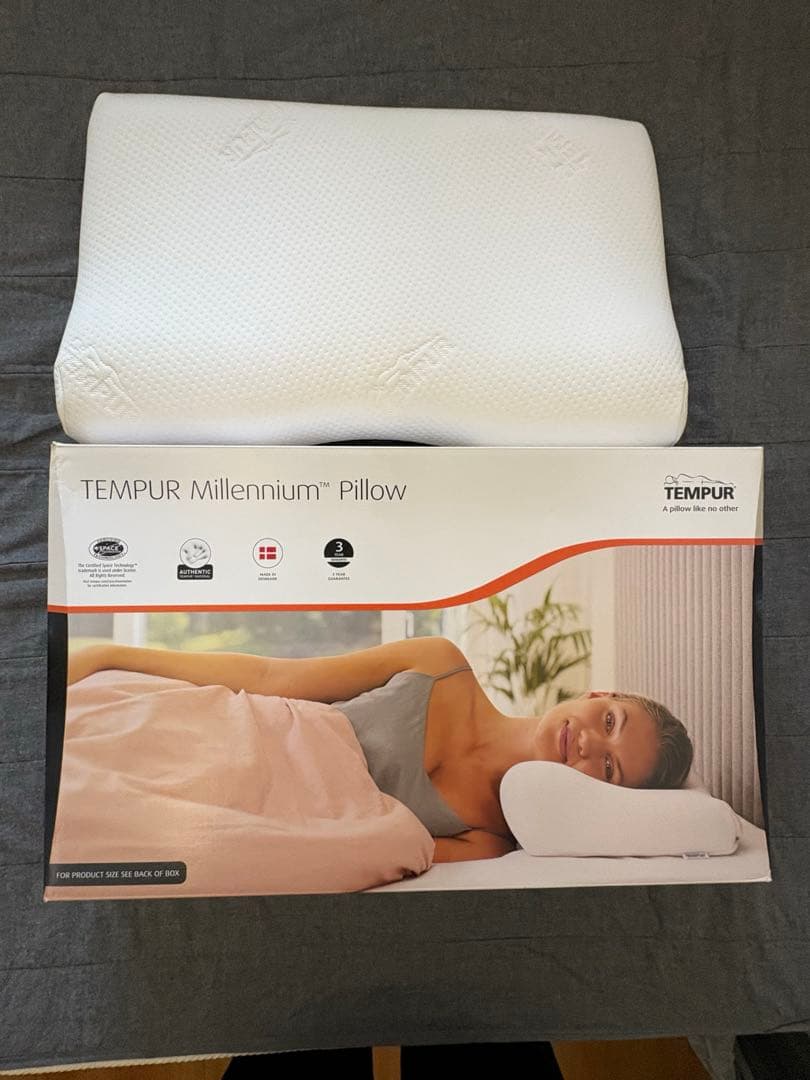 【新品・未使用品】テンピュール　ミレニアムネックピロー　XS