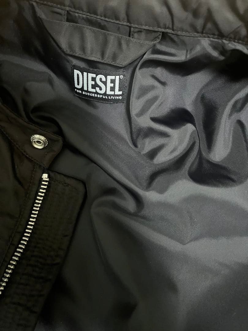 池田エライザ着用 DIESEL ライダースジャケット ディーゼル ブラック