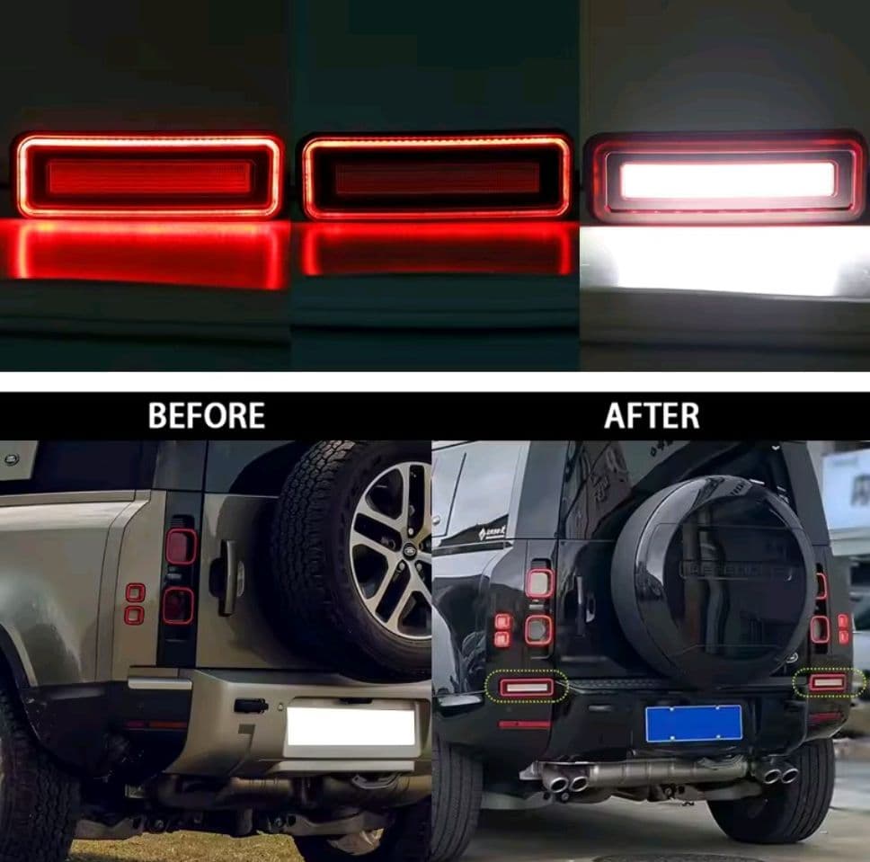 ディフェンダーバックライト、～2025　リバースランプ右左セット