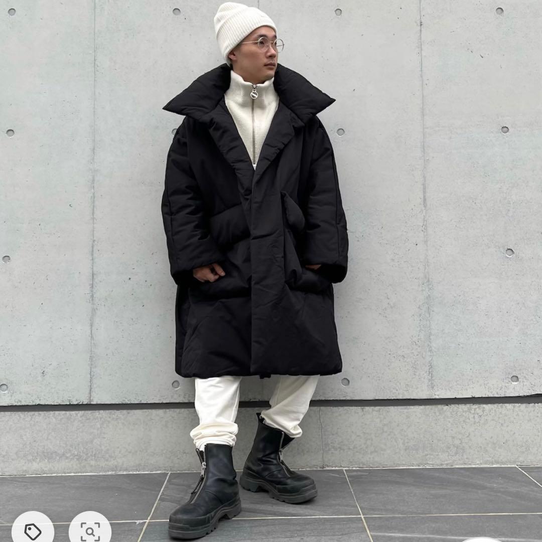 ✨新品✨ディーゼル　ビックシルエット 中綿コート　ブラック　XXS