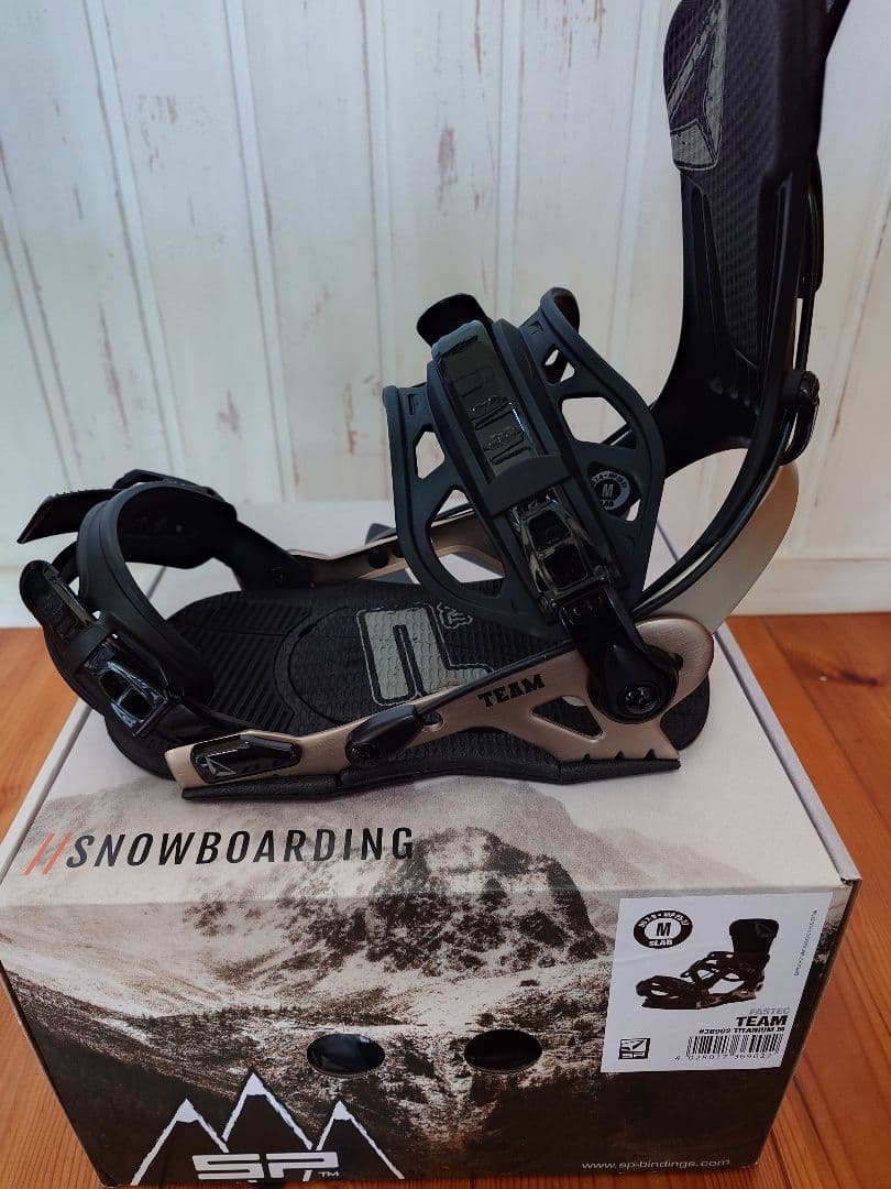 SP TEAM スノーボード ビンディング Mサイズ