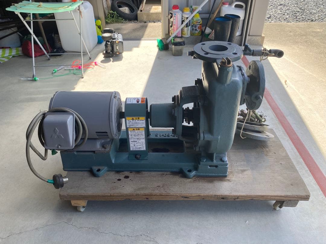 揚水ポンプ　鶴見制作所　新品価格　380000