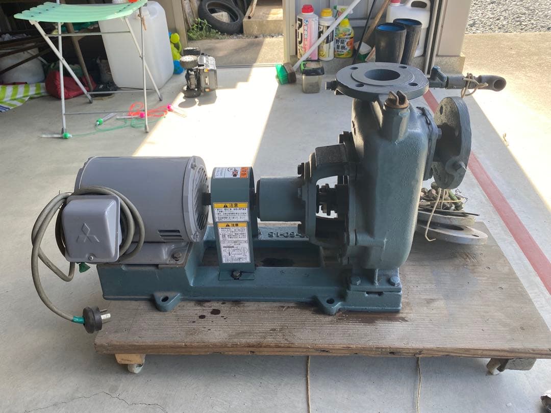 揚水ポンプ　鶴見制作所　新品価格　380000
