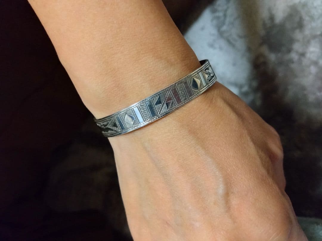 トゥアレグ　バングル　シルバー925