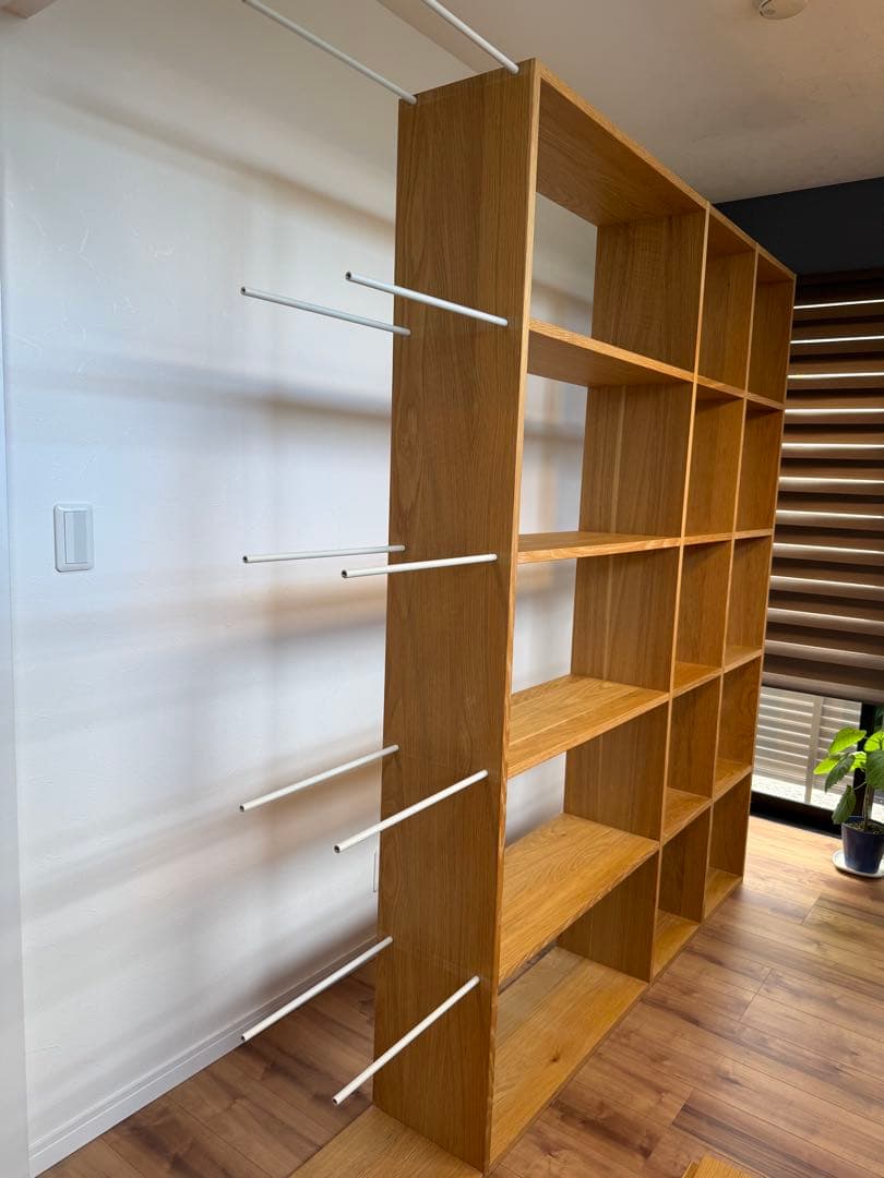 無印良品　スタッキングシェルフ　幅200×奥行２８．５×高さ200ｃｍ