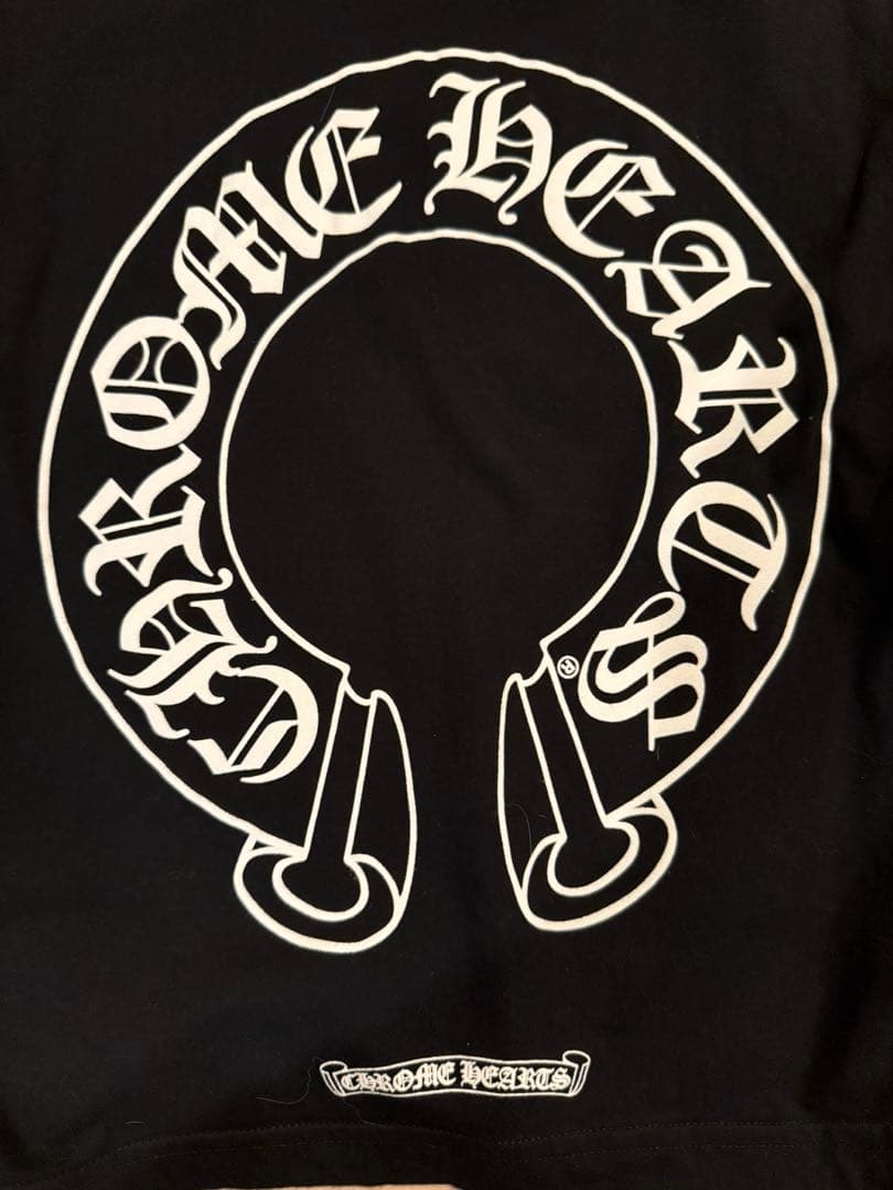 CHROME HEARTS フローラル ホースシュー ロングスリーブTシャツ