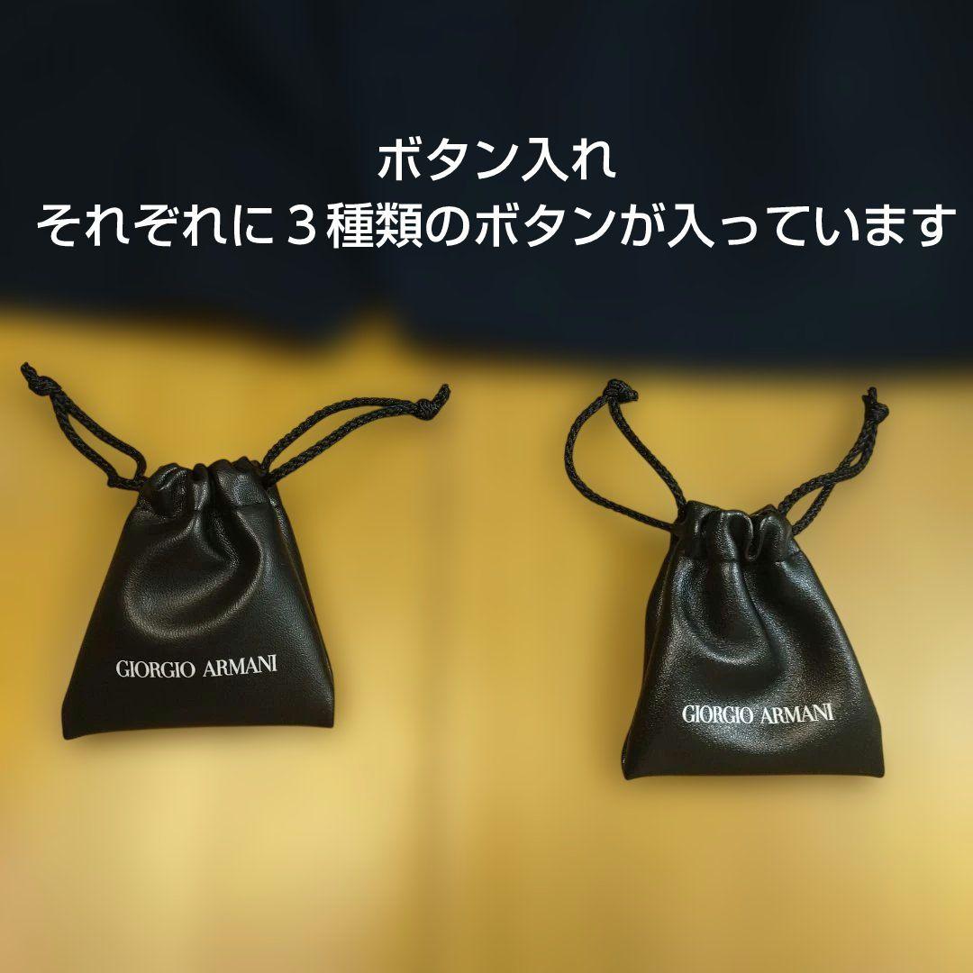 Giorgio Armani ネイビー ダブルブレストカシミヤコート　Мサイズ