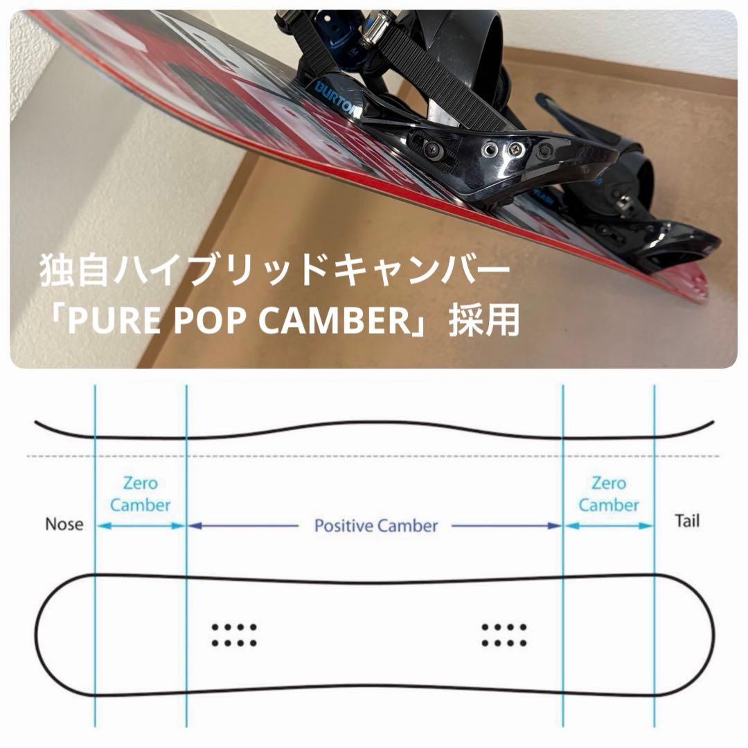 人気デザイン！ BURTON DESCENDANT 152 初中級者にオススメ！